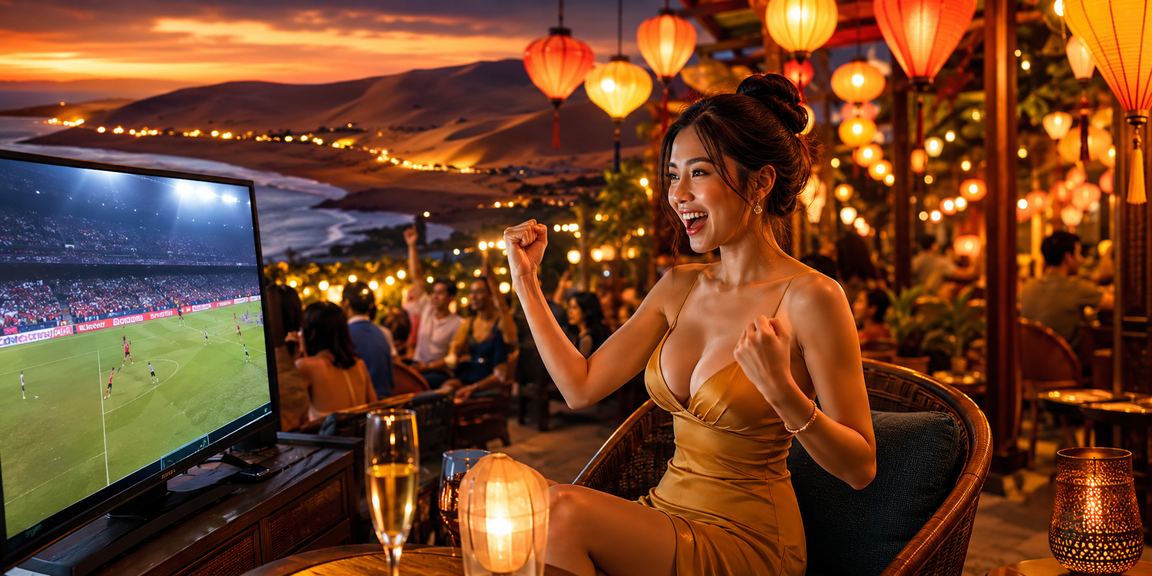 Người chơi thể thao theo dõi phân tích tỷ lệ kèo tại Hội An